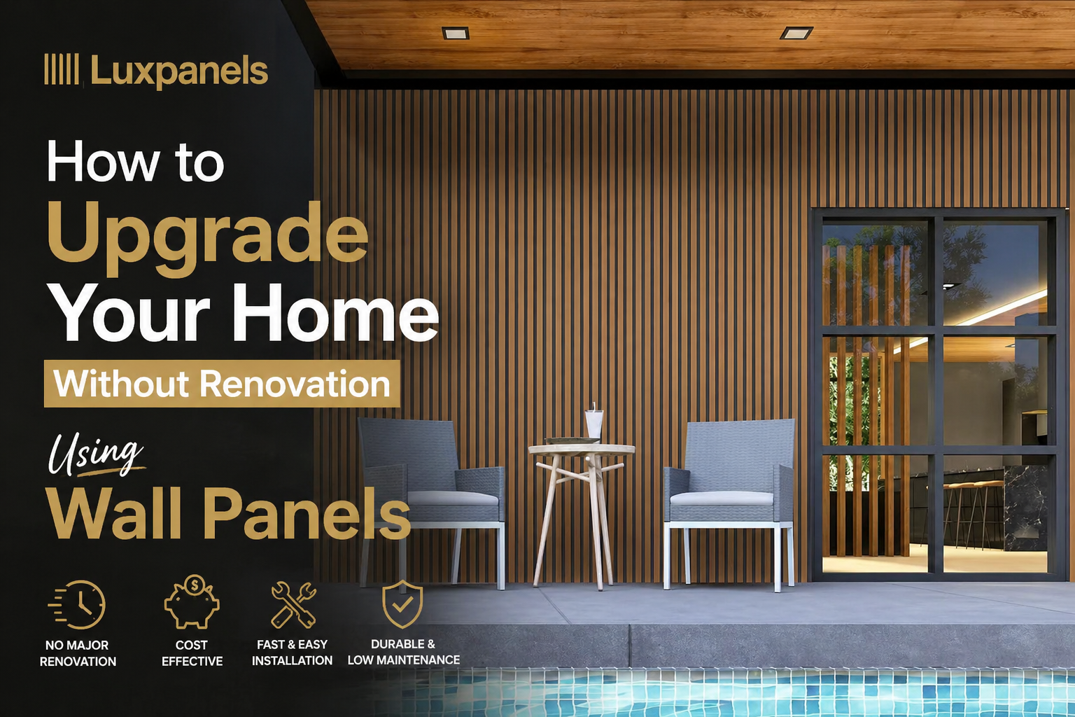 Upgrade Home Without Renovation Using Wall Panels