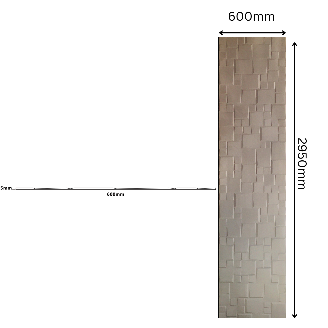 Strata Tube Panel Deluxe 3D Strata Indoor Wall Panel | Luxpanels