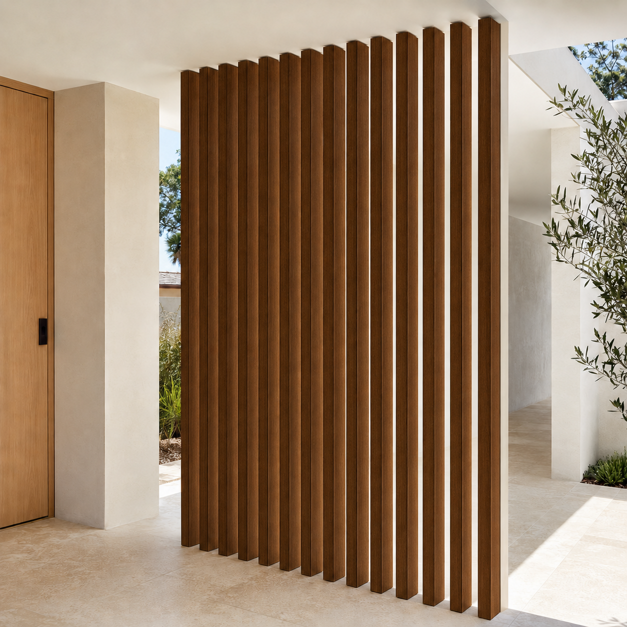 50x50 walnut batten