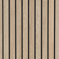 Wide Washed Oak (Black Backing)