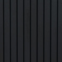 Wide Rustic Black (Black Backing)